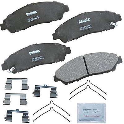 Front Premium Ceramic Pads by BENDIX - CFC1378 pa2