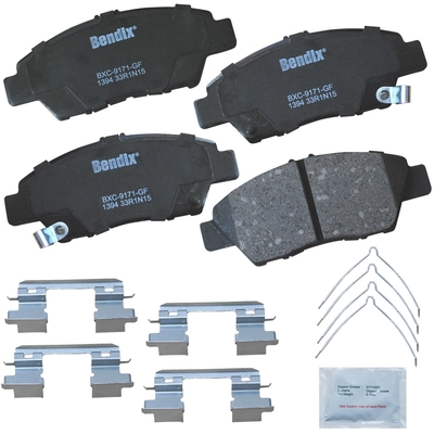 Front Premium Ceramic Pads by BENDIX - CFC1394 pa1