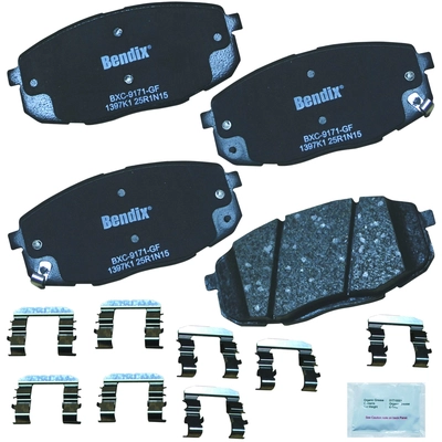 Front Premium Ceramic Pads by BENDIX - CFC1397K1 pa1