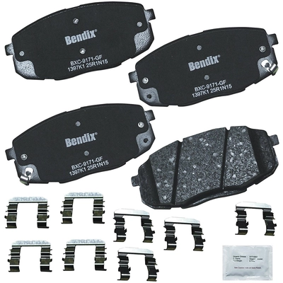 Front Premium Ceramic Pads by BENDIX - CFC1397K1 pa2