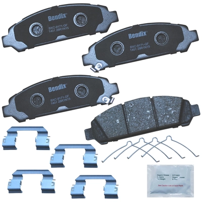 Front Premium Ceramic Pads by BENDIX - CFC1401 pa1
