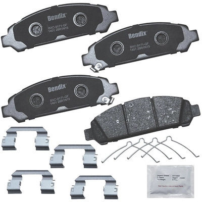 Front Premium Ceramic Pads by BENDIX - CFC1401 pa3