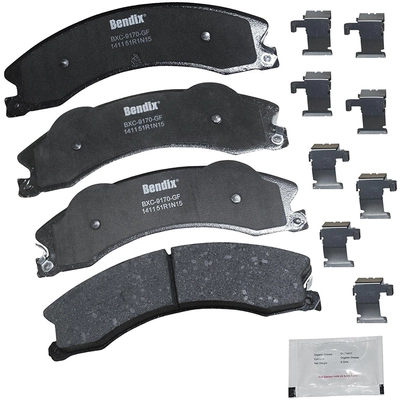 Front Premium Ceramic Pads by BENDIX - CFC1411 pa2