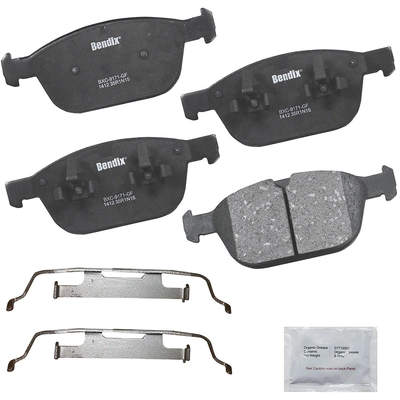 Front Premium Ceramic Pads by BENDIX - CFC1412 pa2