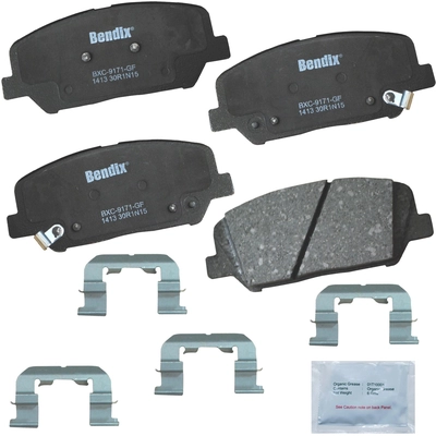 Front Premium Ceramic Pads by BENDIX - CFC1413 pa1