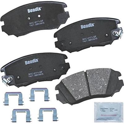 Front Premium Ceramic Pads by BENDIX - CFC1421 pa1
