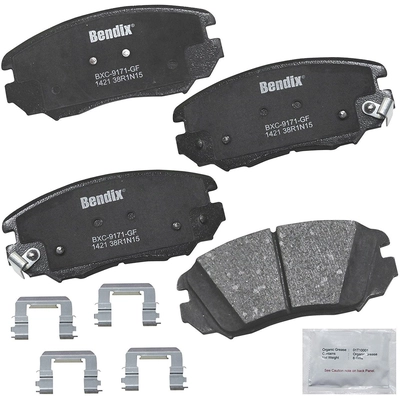 Front Premium Ceramic Pads by BENDIX - CFC1421 pa2