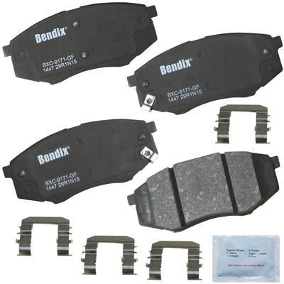 Front Premium Ceramic Pads by BENDIX - CFC1447 pa1