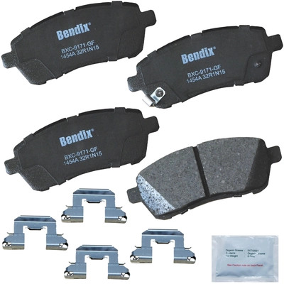 Front Premium Ceramic Pads by BENDIX - CFC1454A pa1