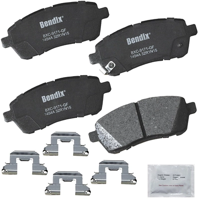 Front Premium Ceramic Pads by BENDIX - CFC1454A pa2