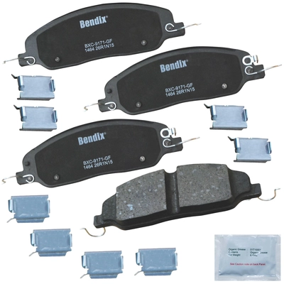 Front Premium Ceramic Pads by BENDIX - CFC1464 pa1