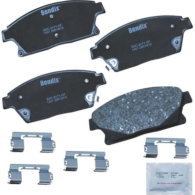 Plaquettes avant en céramique de qualité supérieure de BENDIX - CFC1467 pa4
