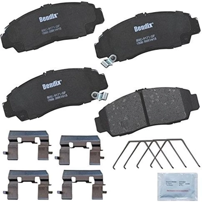 Front Premium Ceramic Pads by BENDIX - CFC1506 pa1