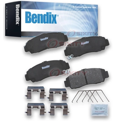 Plaquettes avant en céramique de qualité supérieure de BENDIX - CFC1506 pa2