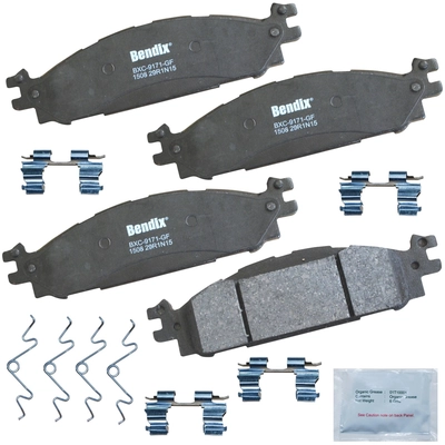 Front Premium Ceramic Pads by BENDIX - CFC1508 pa1