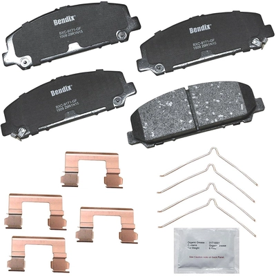 Front Premium Ceramic Pads by BENDIX - CFC1509 pa5