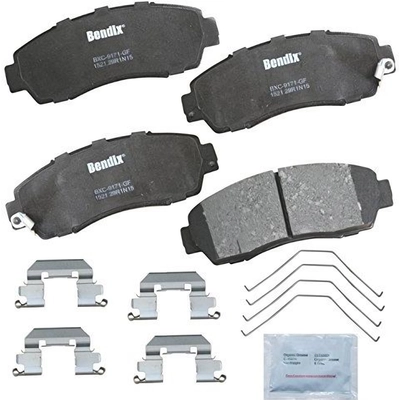 Front Premium Ceramic Pads by BENDIX - CFC1521 pa2