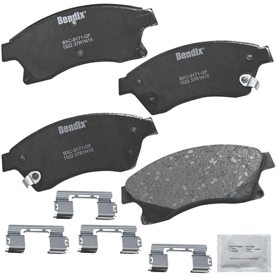 Front Premium Ceramic Pads by BENDIX - CFC1522 pa3