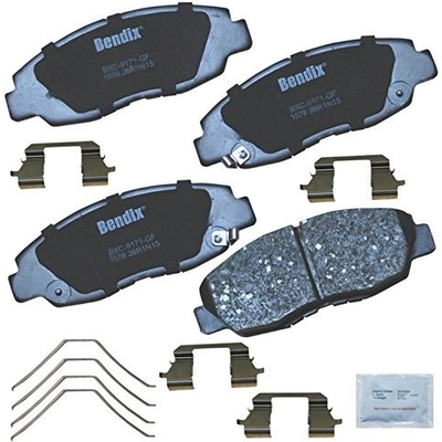 Front Premium Ceramic Pads by BENDIX - CFC1578 pa1