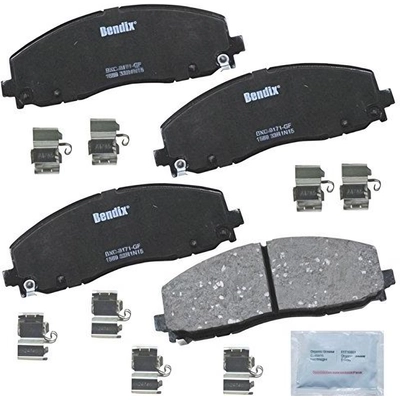 Front Premium Ceramic Pads by BENDIX - CFC1589 pa1