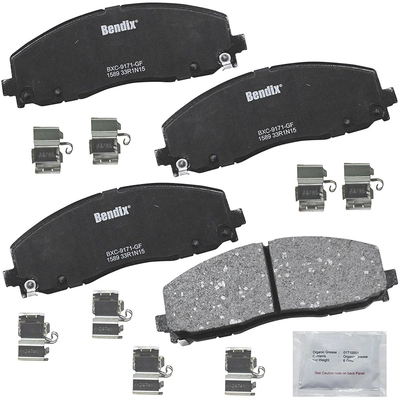 Front Premium Ceramic Pads by BENDIX - CFC1589 pa3