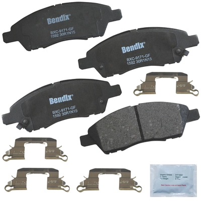 Front Premium Ceramic Pads by BENDIX - CFC1592 pa1