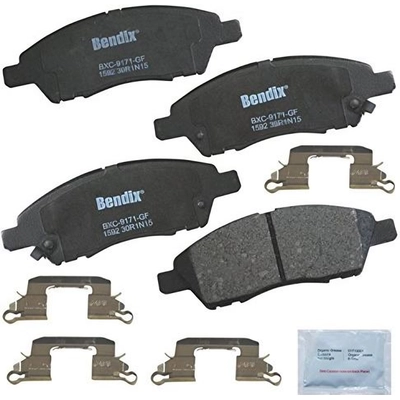 Front Premium Ceramic Pads by BENDIX - CFC1592 pa2