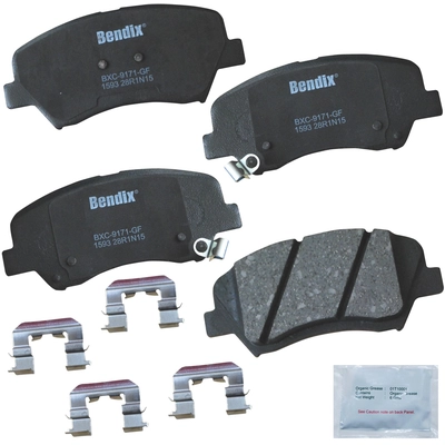 Front Premium Ceramic Pads by BENDIX - CFC1593 pa1