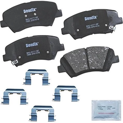 Front Premium Ceramic Pads by BENDIX - CFC1595 pa1