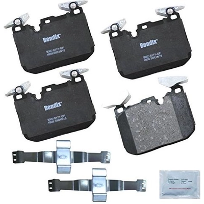 Front Premium Ceramic Pads by BENDIX - CFC1609 pa1