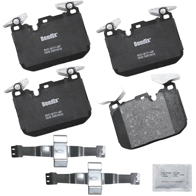 Front Premium Ceramic Pads by BENDIX - CFC1609 pa2