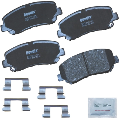 Front Premium Ceramic Pads by BENDIX - CFC1623 pa1