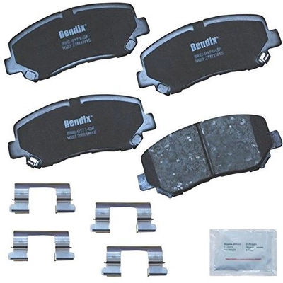 Front Premium Ceramic Pads by BENDIX - CFC1623 pa2