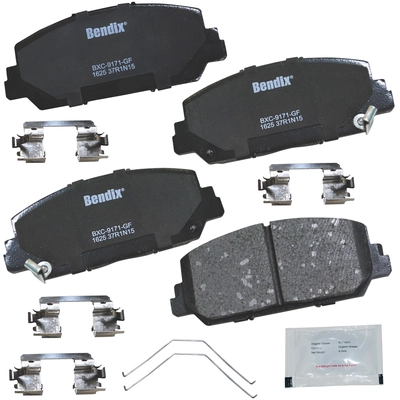 Front Premium Ceramic Pads by BENDIX - CFC1625 pa1