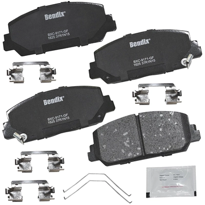 Front Premium Ceramic Pads by BENDIX - CFC1625 pa4