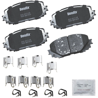 Front Premium Ceramic Pads by BENDIX - CFC1628 pa3