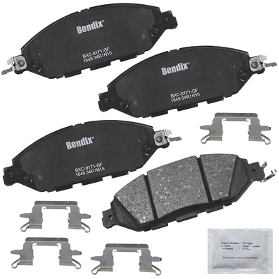Front Premium Ceramic Pads by BENDIX - CFC1649 pa2