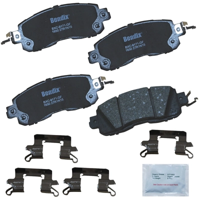 Front Premium Ceramic Pads by BENDIX - CFC1650 pa1