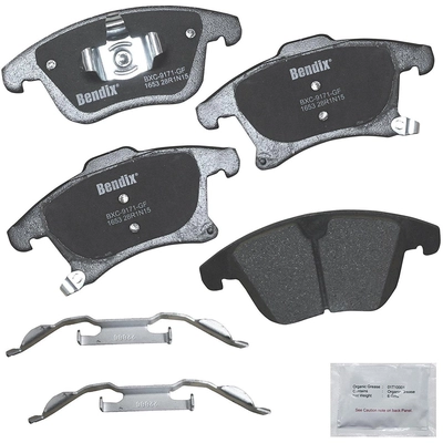 Front Premium Ceramic Pads by BENDIX - CFC1653 pa3