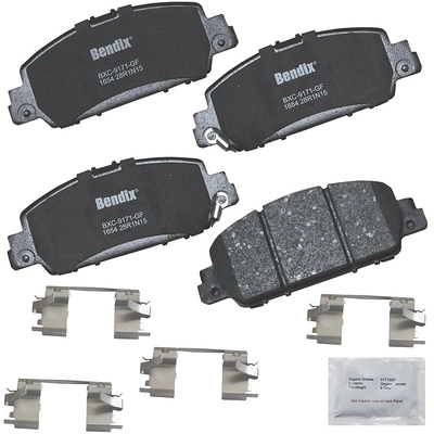 Front Premium Ceramic Pads by BENDIX - CFC1654 pa3
