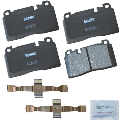 Front Premium Ceramic Pads by BENDIX - CFC1663 pa1