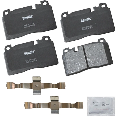 Front Premium Ceramic Pads by BENDIX - CFC1663 pa3