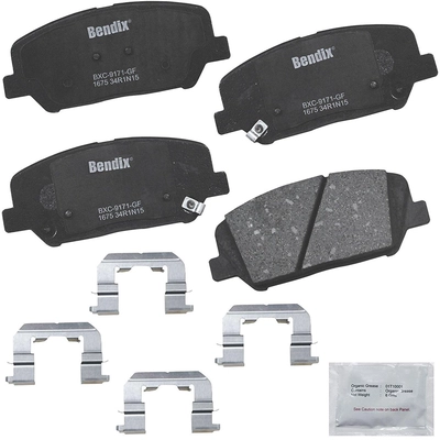 Front Premium Ceramic Pads by BENDIX - CFC1675 pa3