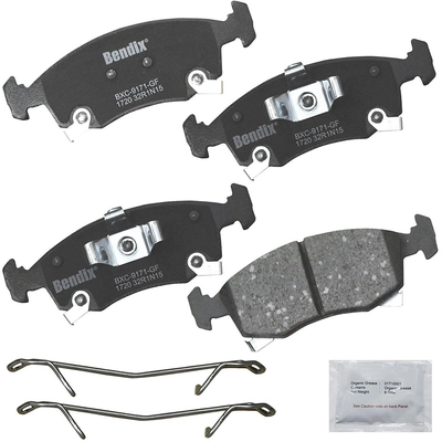 Front Premium Ceramic Pads by BENDIX - CFC1720 pa1