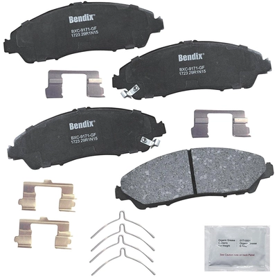 Front Premium Ceramic Pads by BENDIX - CFC1723 pa1