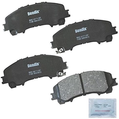 Front Premium Ceramic Pads by BENDIX - CFC1736 pa2