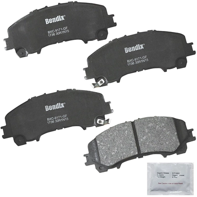Front Premium Ceramic Pads by BENDIX - CFC1736 pa4