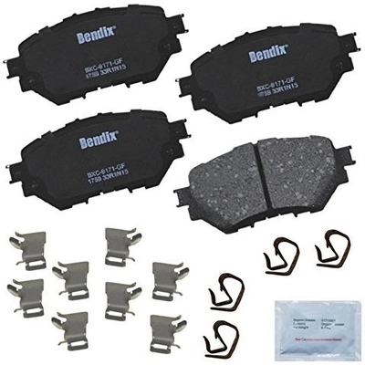 Front Premium Ceramic Pads by BENDIX - CFC1759 pa1