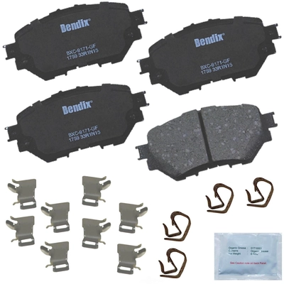 Front Premium Ceramic Pads by BENDIX - CFC1759 pa2