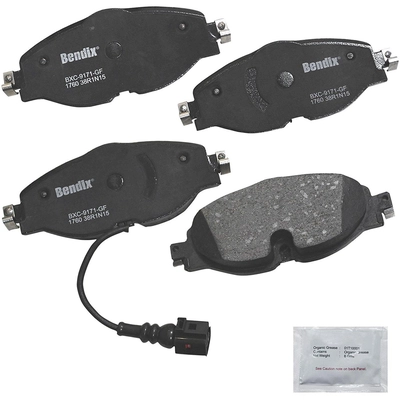 Front Premium Ceramic Pads by BENDIX - CFC1760 pa1